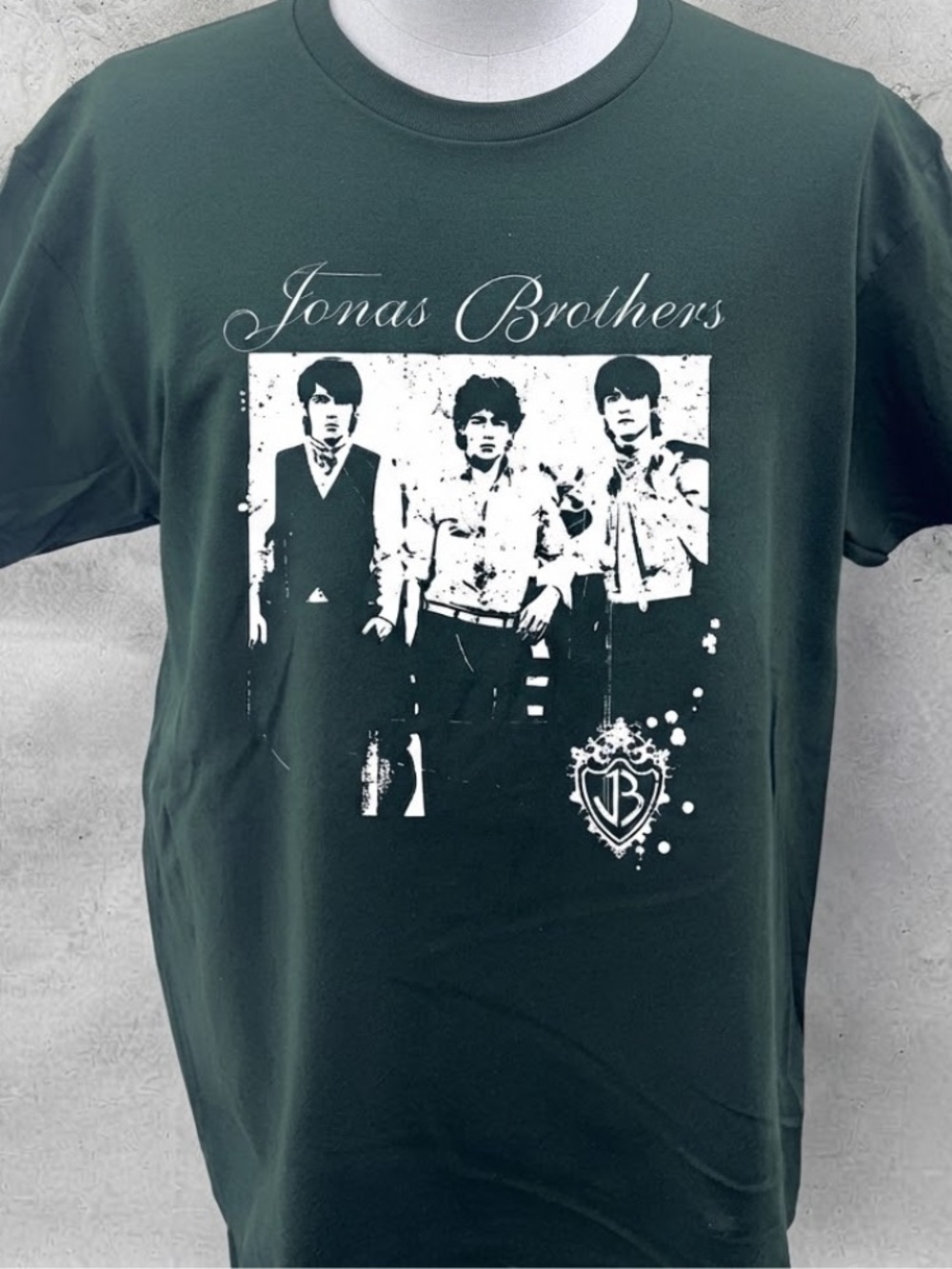 Jonas Brothers Black And White Band Graphic Concert 2026 T-Shirt
